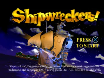 Shipwreckers! (US) screen shot title